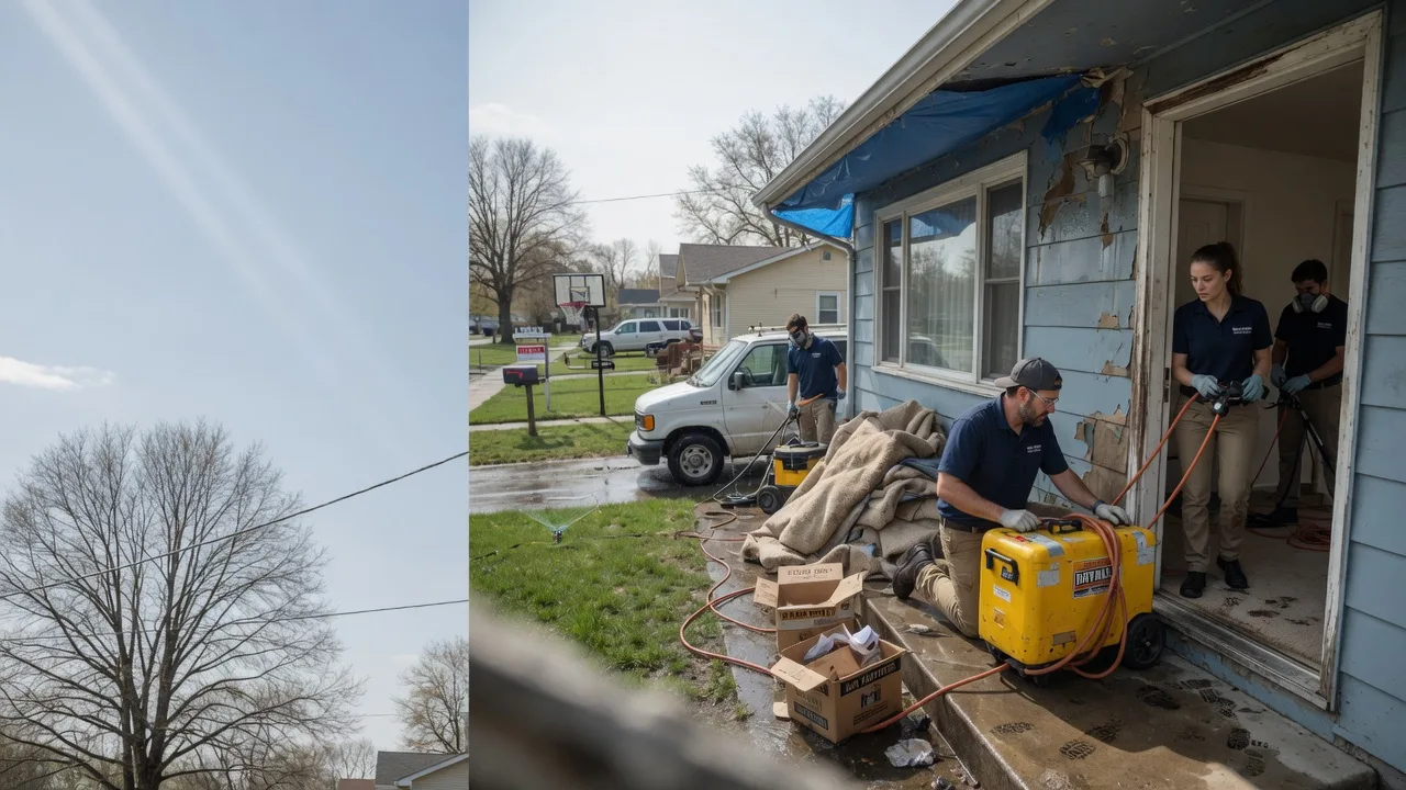 Basement Flood Cleanup in Chandler, IN near me
